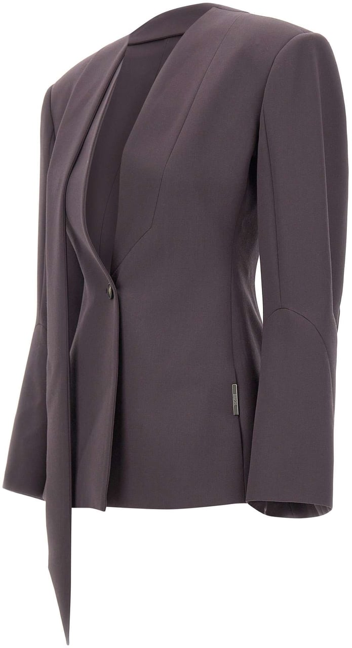 The Attico Jackets Purple Paars