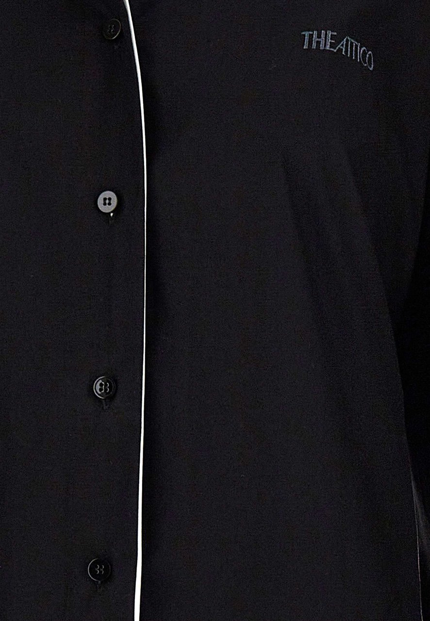 The Attico Shirts Black Zwart