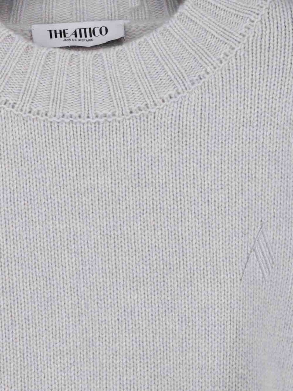 The Attico Sweaters Grigio Lichtgrijs