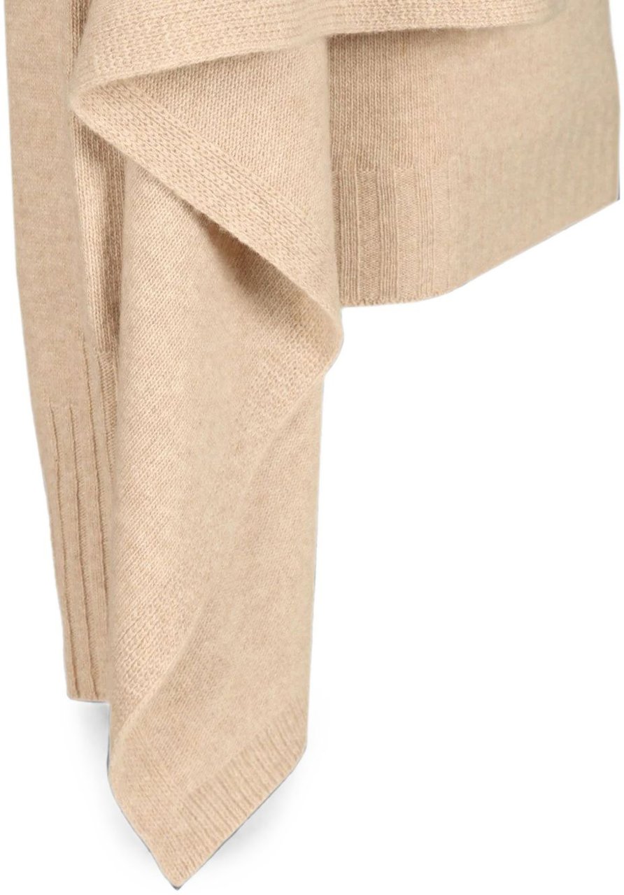 The Attico Sweaters Beige Beige