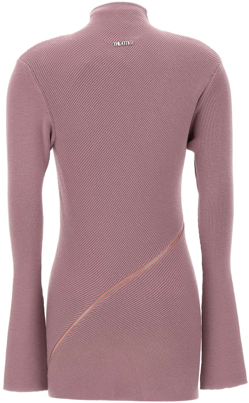The Attico Sweaters Purple Paars