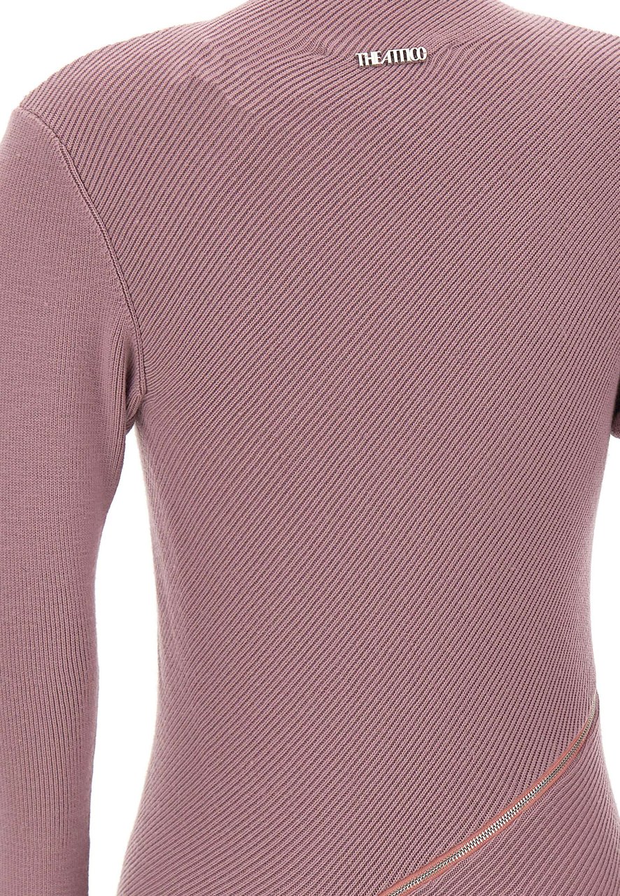 The Attico Sweaters Purple Paars