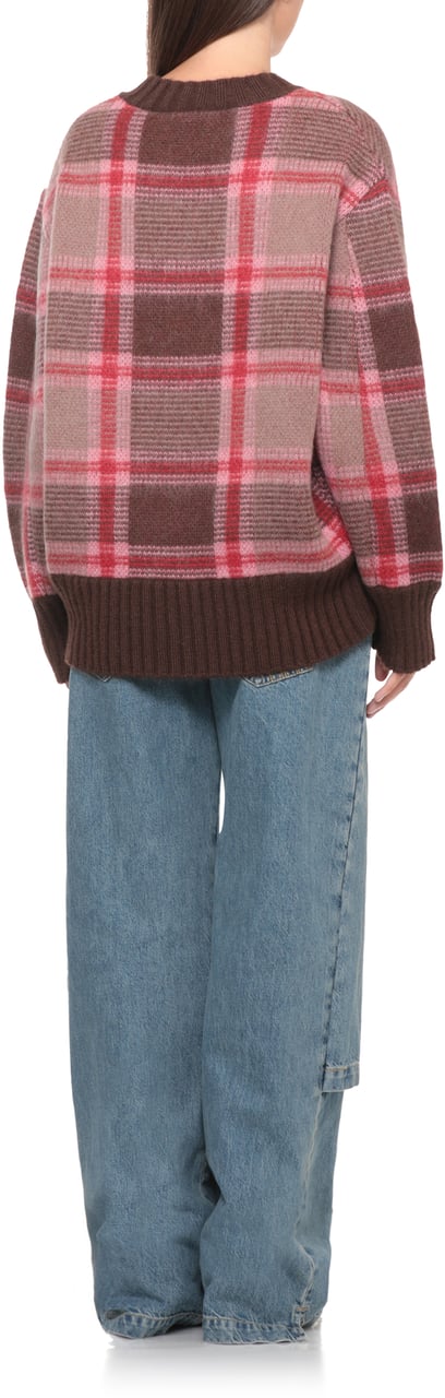 The Attico Sweaters Brown Bruin