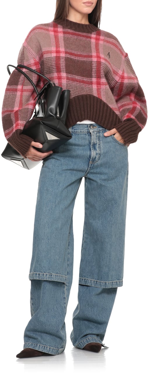 The Attico Sweaters Brown Bruin