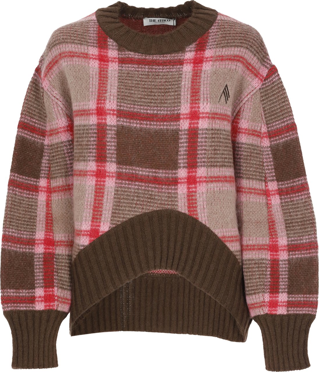 The Attico Sweaters Brown Bruin