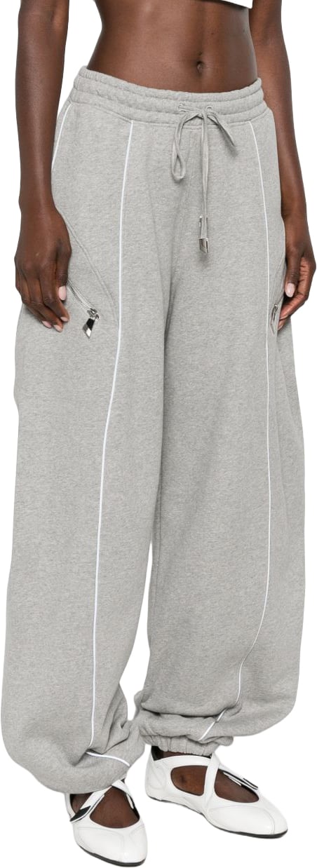 The Attico Trousers Grey Lichtgrijs
