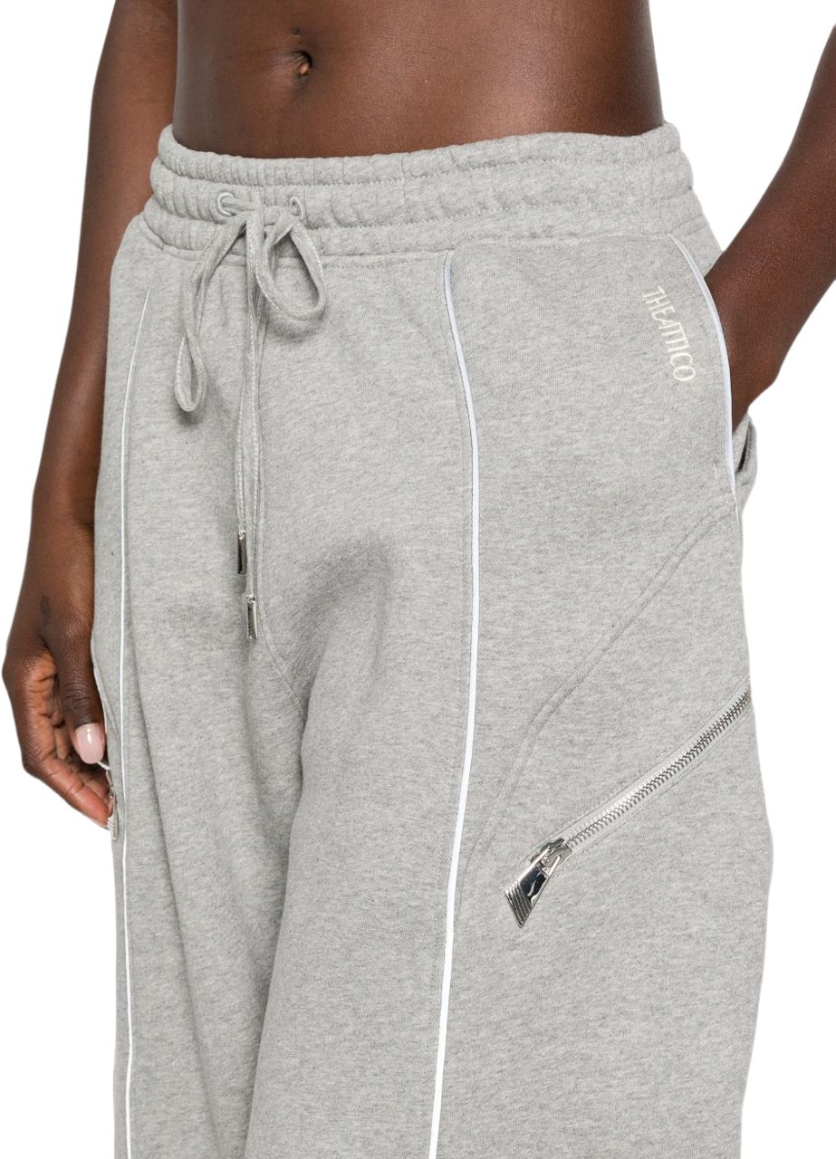 The Attico Trousers Grey Lichtgrijs