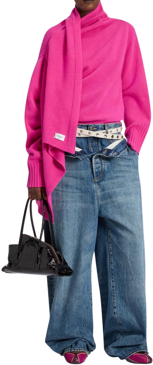 The Attico Jeans Blu Blauw