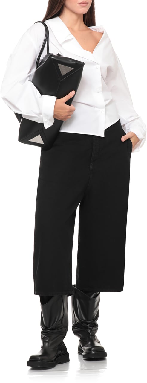 The Attico Trousers Black Zwart