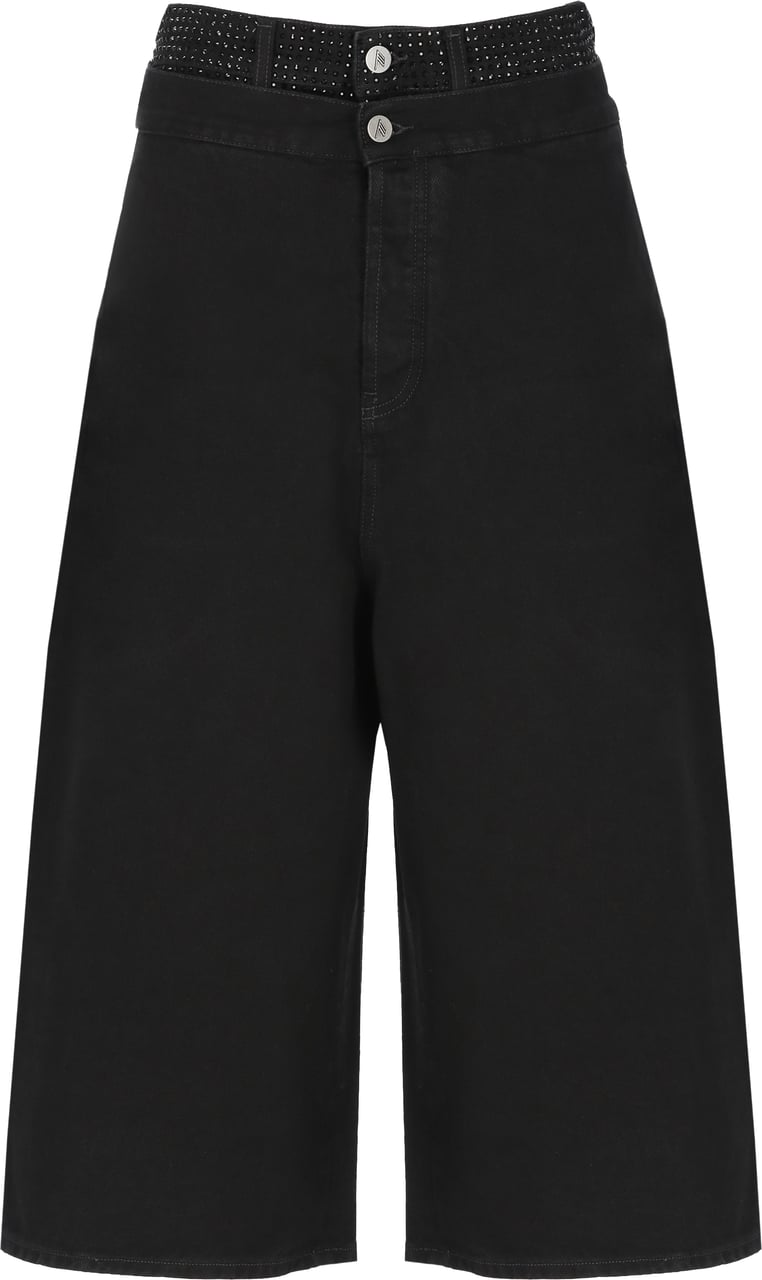 The Attico Trousers Black Zwart