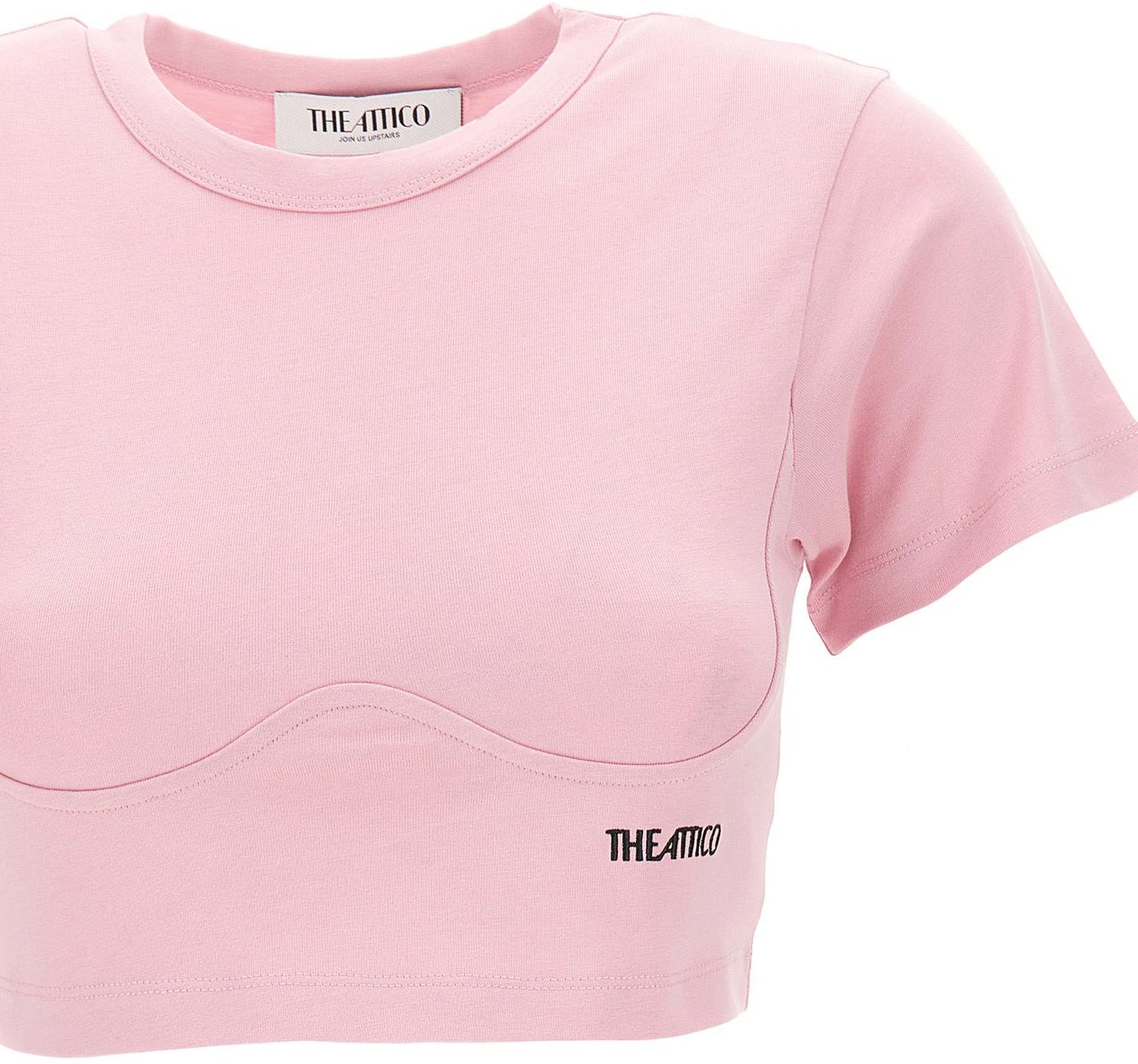 The Attico T-Shirts And Polos Pink Roze