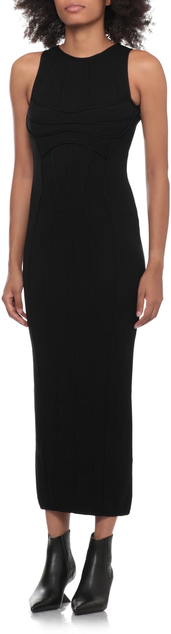 The Attico Dresses Black Zwart