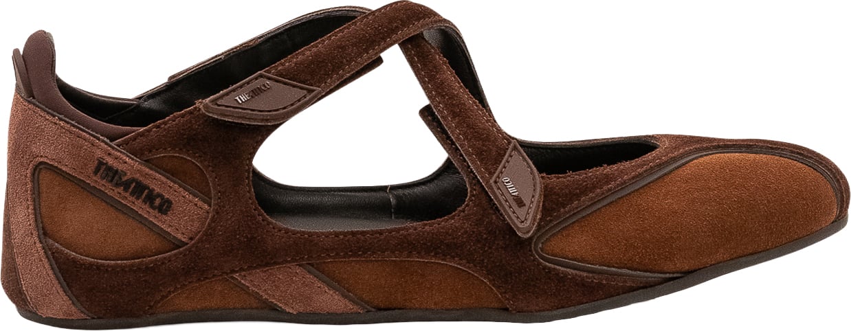 The Attico Ballerine Floor 01 Bruin