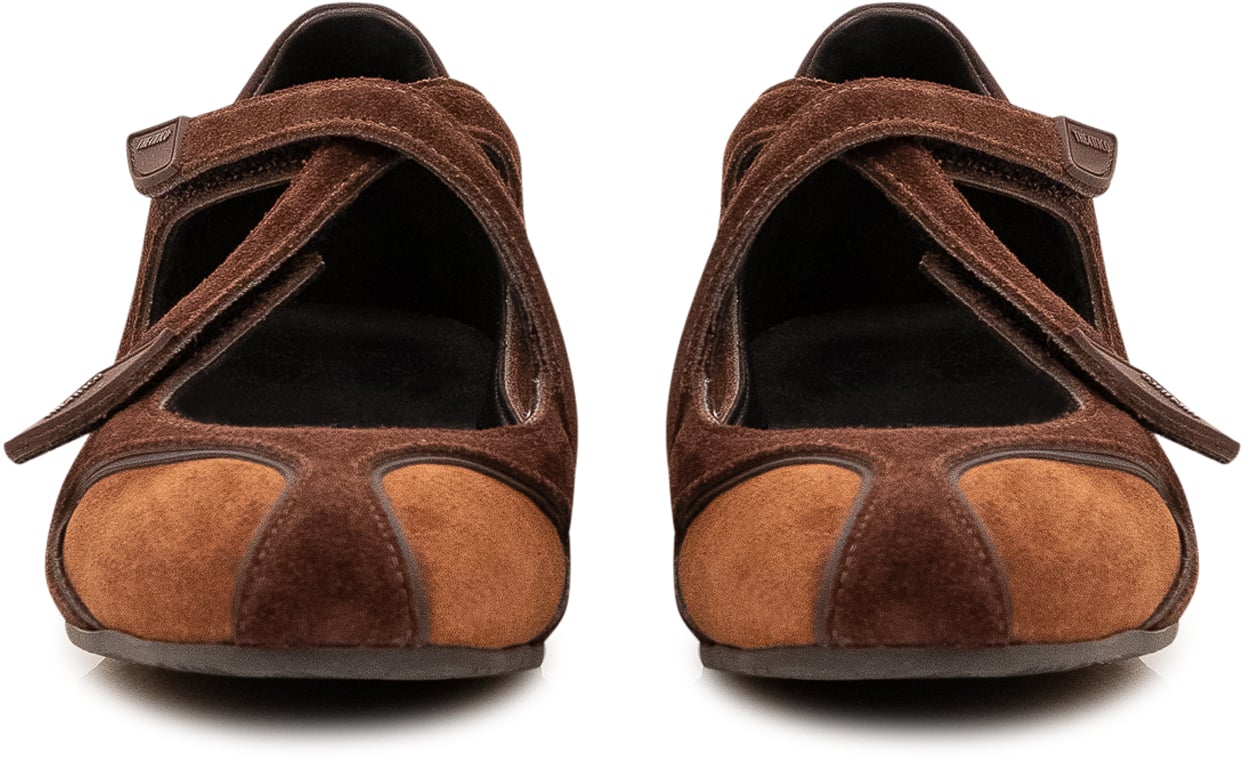 The Attico Ballerine Floor 01 Bruin