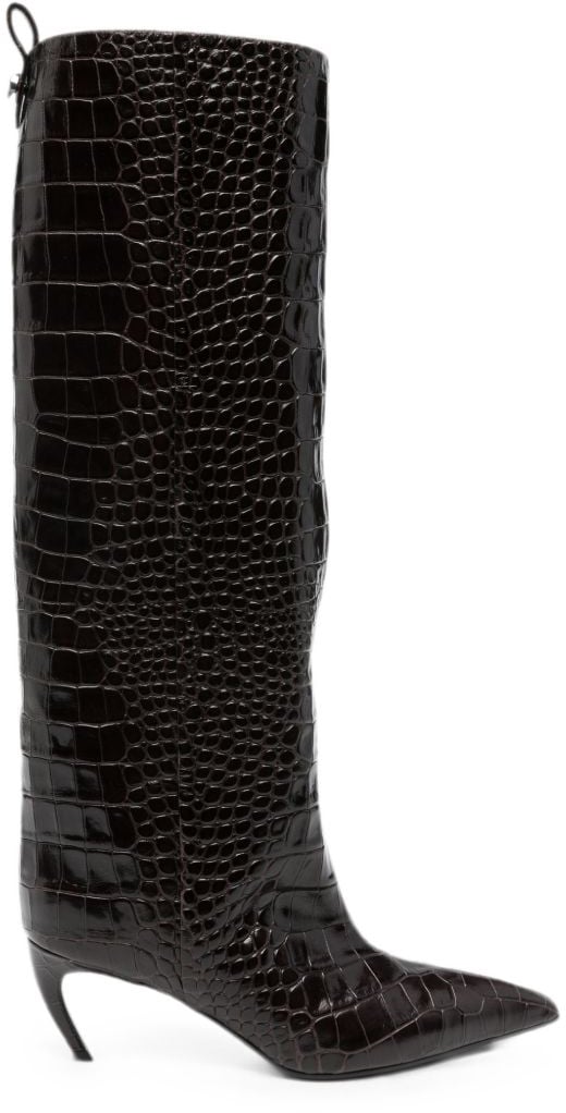 The Attico Boots Brown Bruin