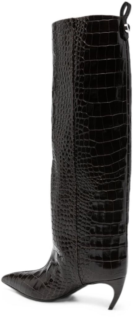 The Attico Boots Brown Bruin