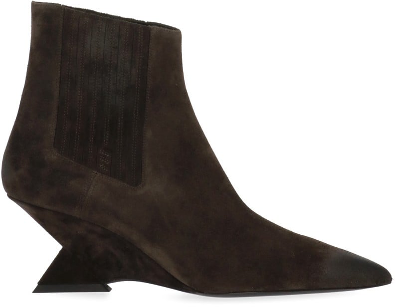 The Attico Boots Brown Bruin