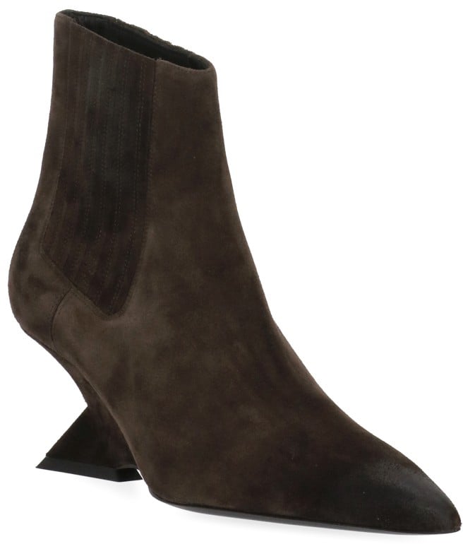 The Attico Boots Brown Bruin