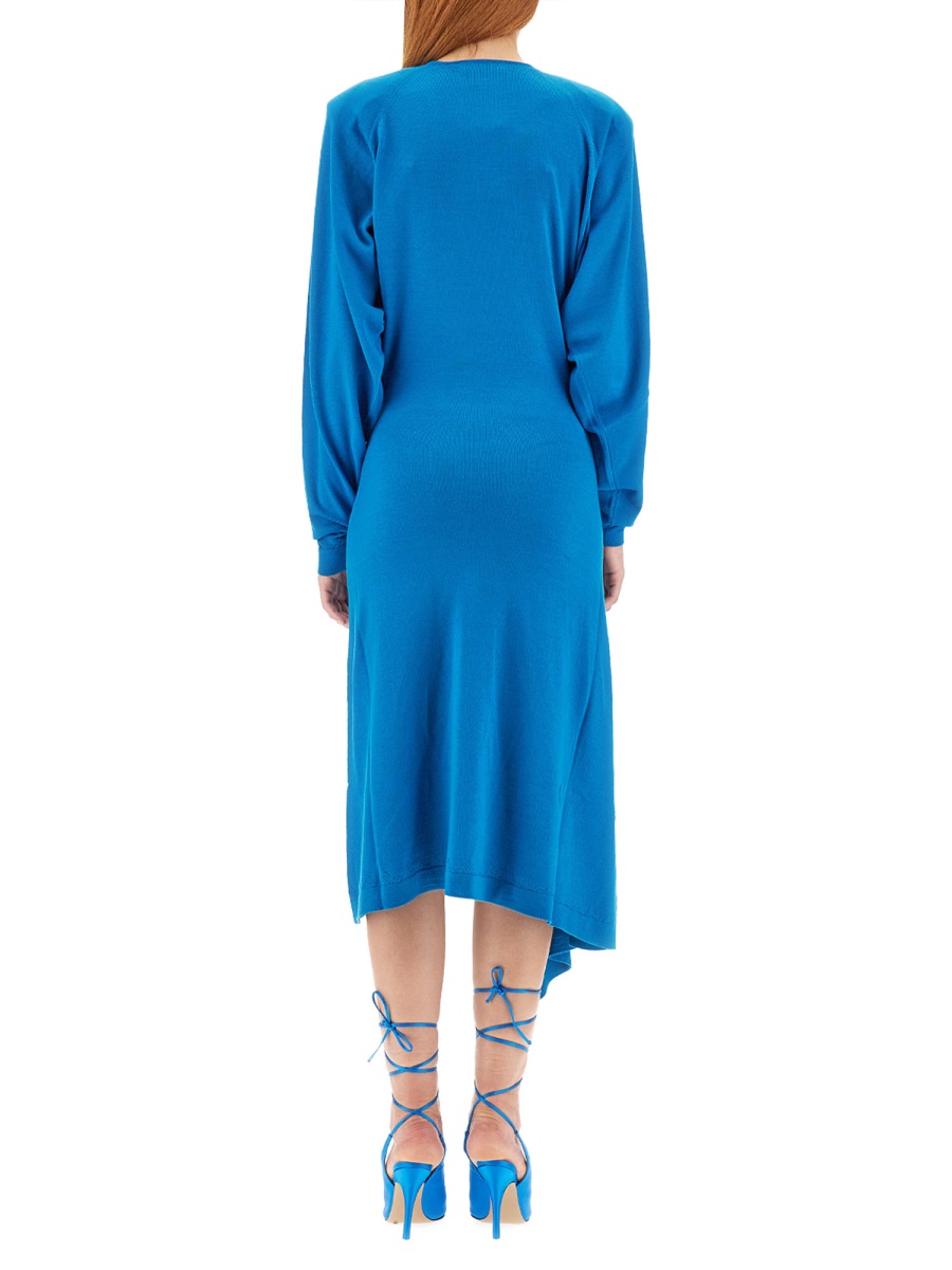 The Attico ATWELL MIDI DRESS Blauw