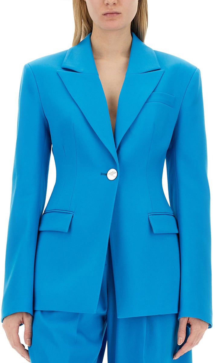 The Attico BLAZER BLUE Blauw