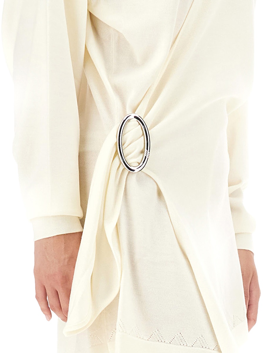 The Attico HURELY MINI DRESS Wit