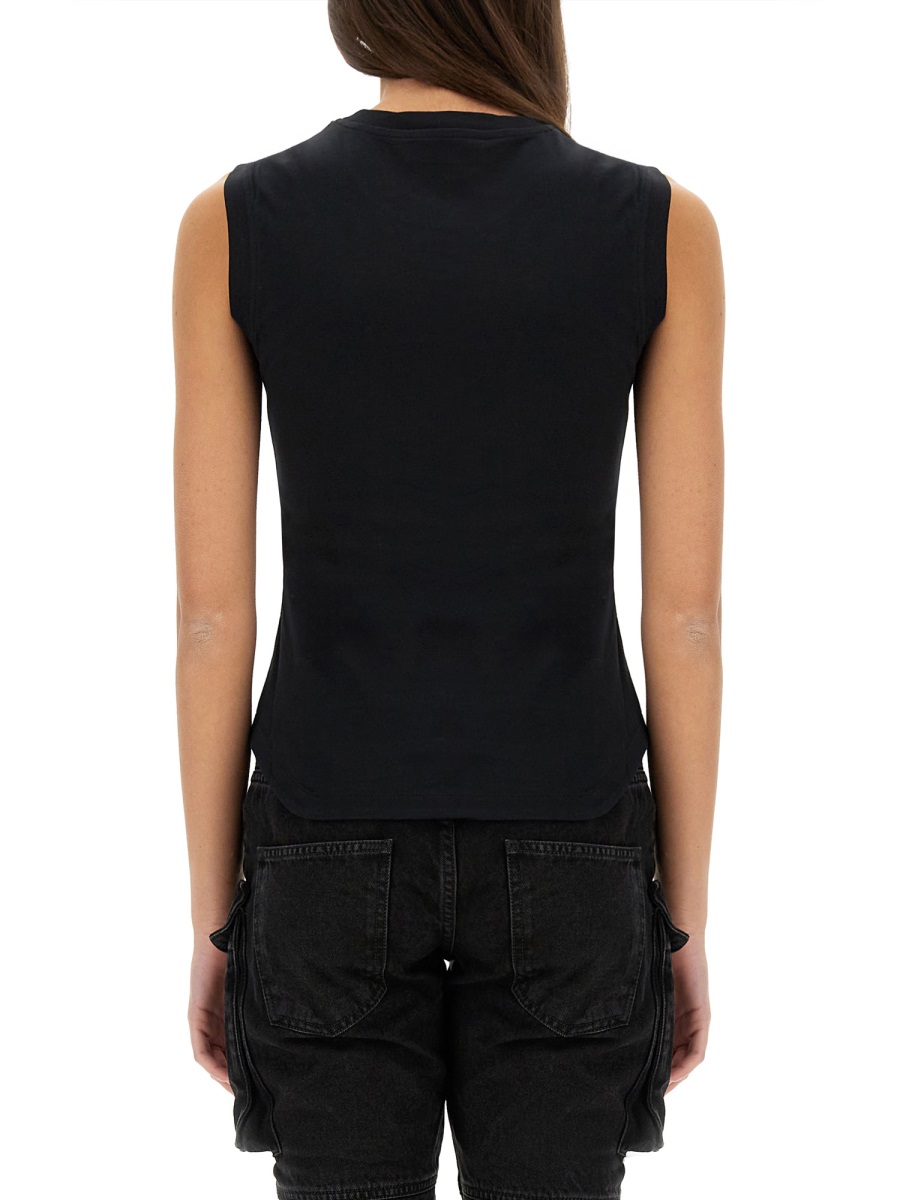 The Attico TANK TOP "REESE" Zwart