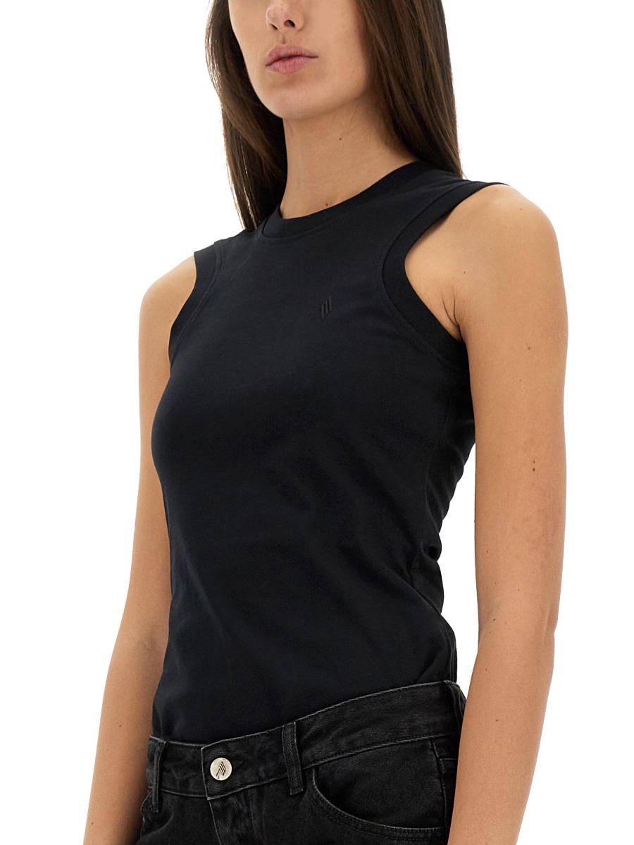The Attico TANK TOP "REESE" Zwart