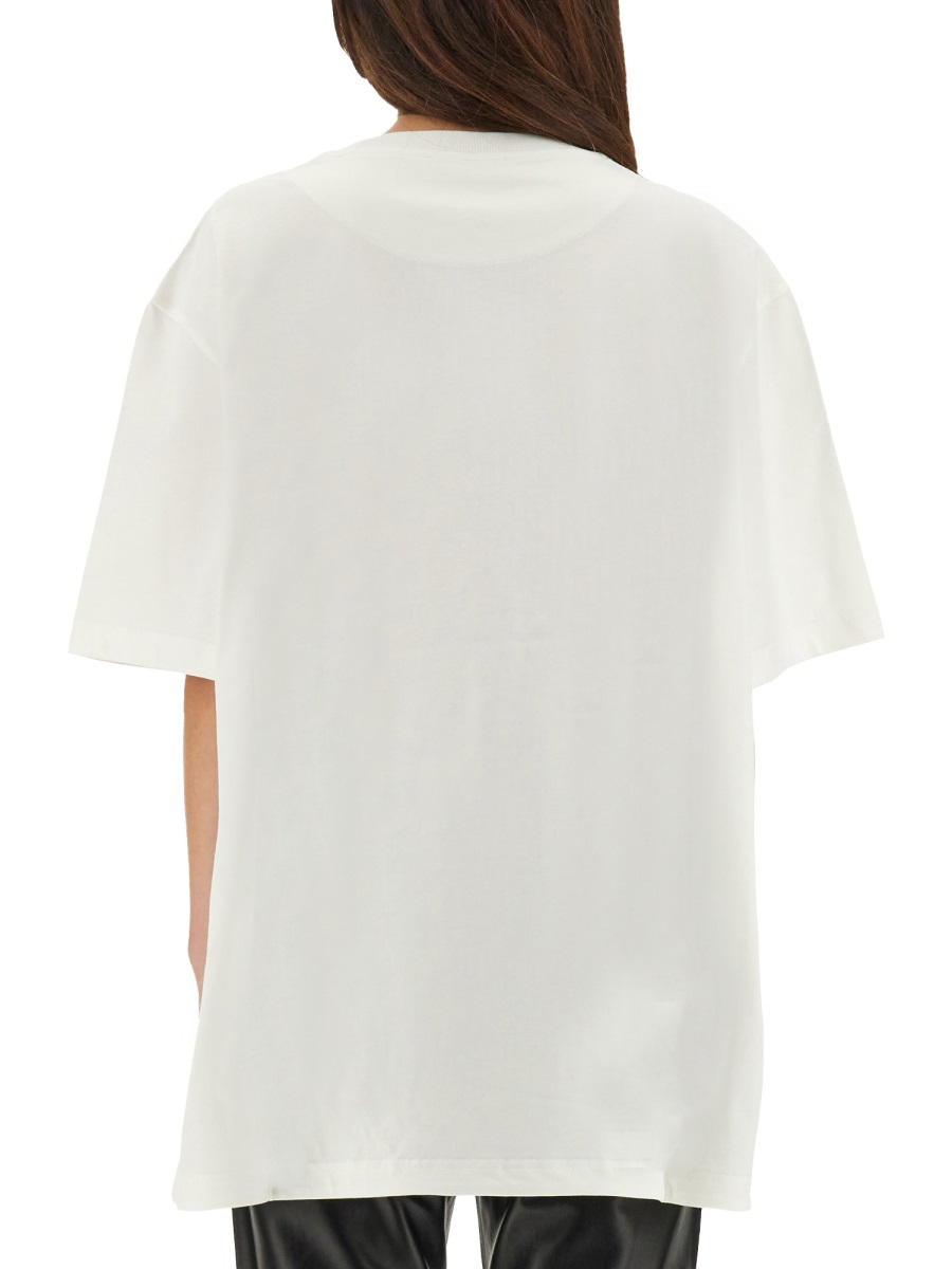 The Attico COTTON T-SHIRT Wit