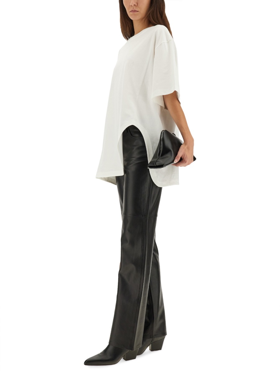 The Attico COTTON T-SHIRT Wit