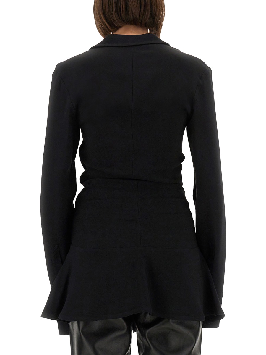 The Attico CADY MINI DRESS Zwart