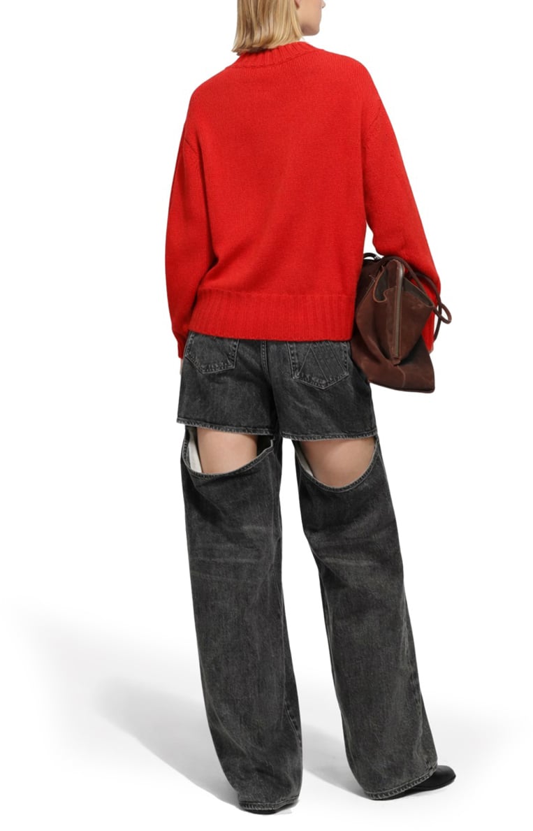 The Attico JEANS "LONG" Zwart