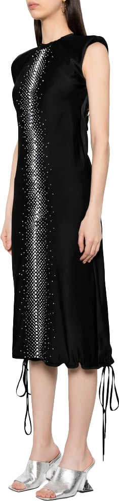 The Attico Dress Lungo Zwart