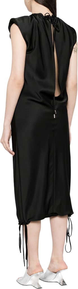 The Attico Dress Lungo Zwart