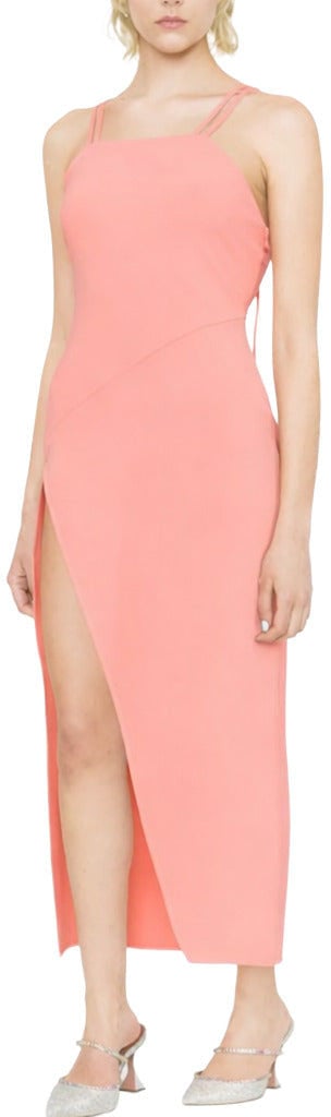 The Attico Dress Lungo Roze