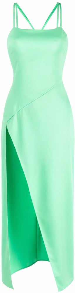 The Attico Dress Lungo Groen