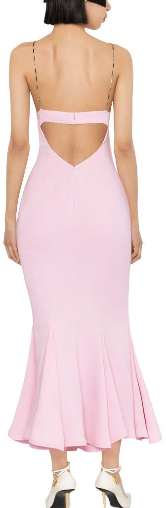 The Attico Dress Lungo Roze