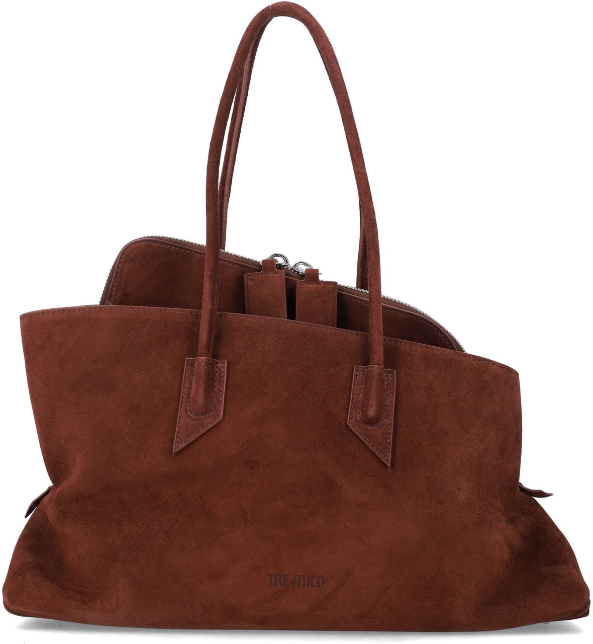 The Attico La Passegiata Medium Light Choco Bruin