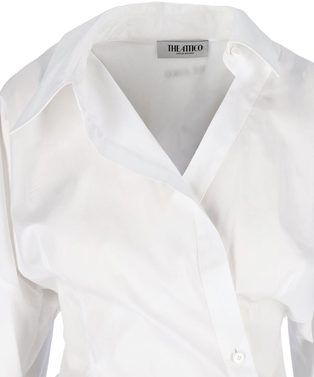 The Attico Mini Chemisier Dress – White Neutraal