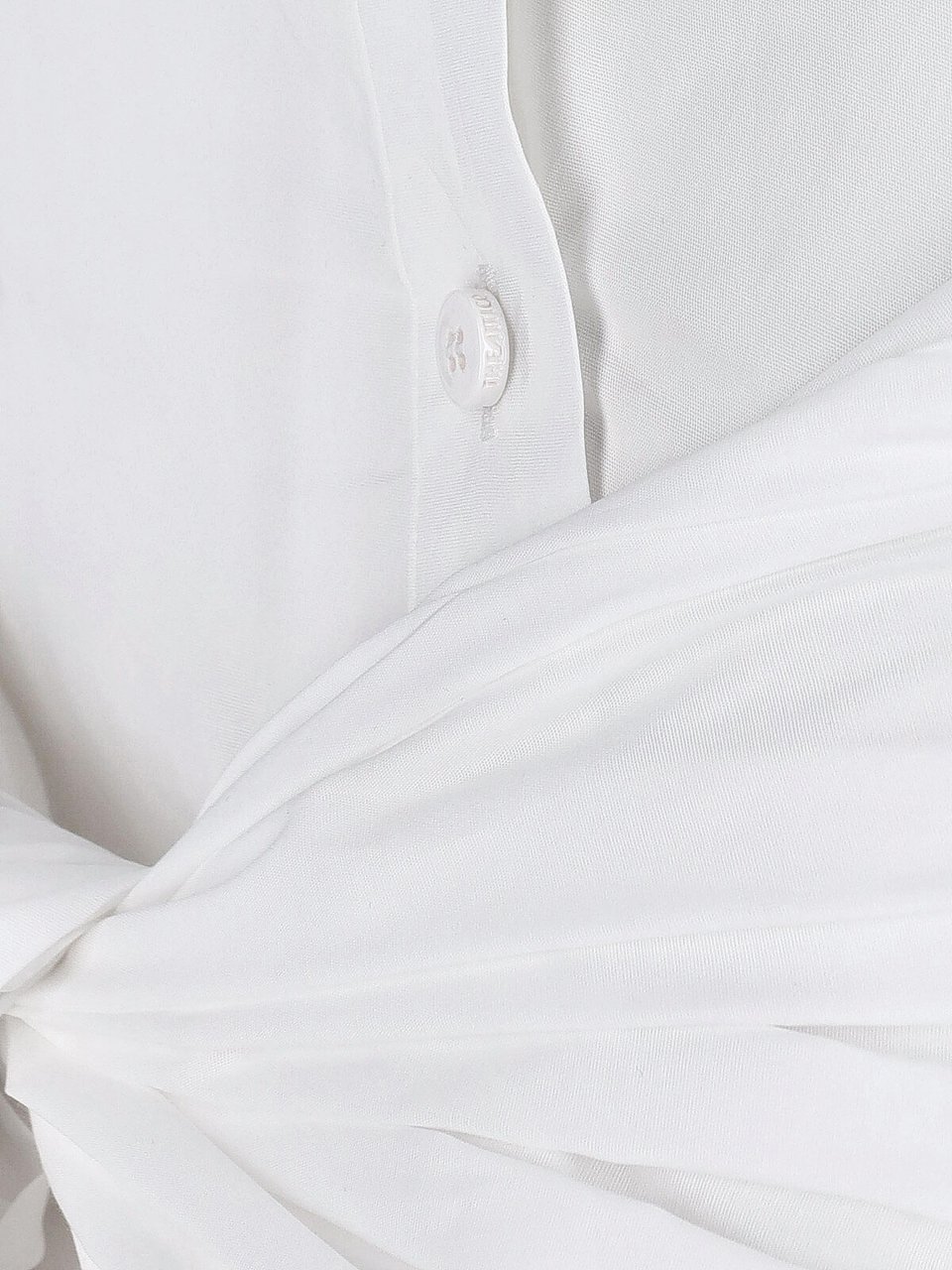 The Attico Mini Chemisier Dress – White Neutraal