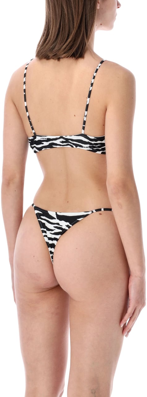 The Attico Turquoise Bikini Bianco Divers