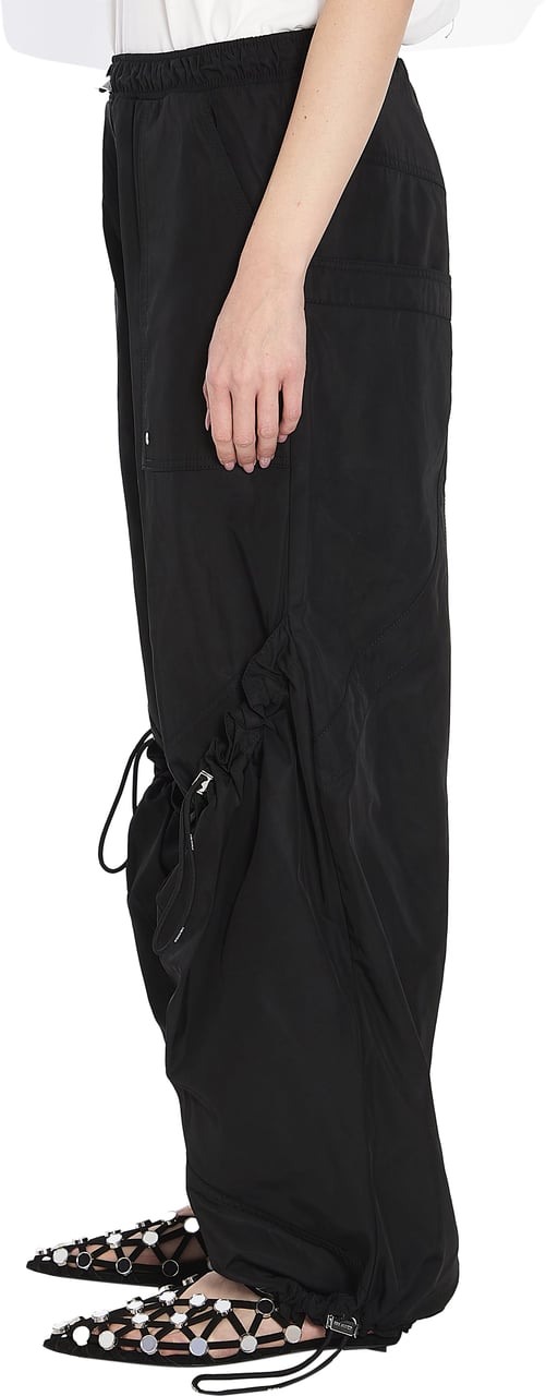 The Attico Oversize trousers Zwart