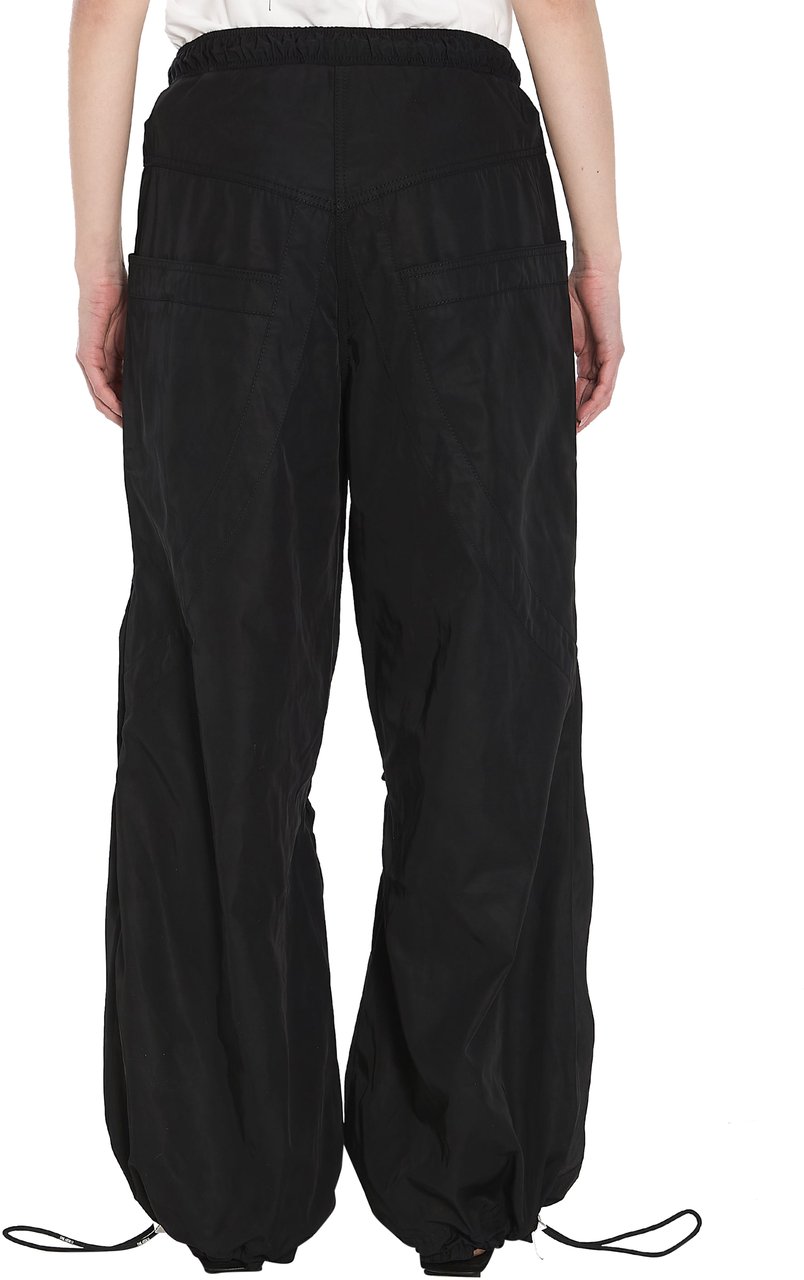 The Attico Oversize trousers Zwart