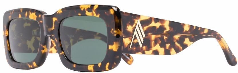 The Attico Sunglasses Beige Beige