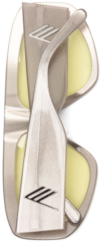 The Attico Sunglasses Silver Zilver