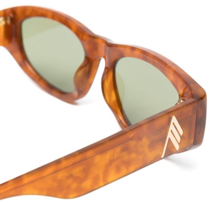 The Attico Sunglasses Brown Bruin