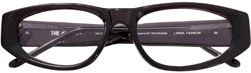 The Attico Sunglasses Purple Paars