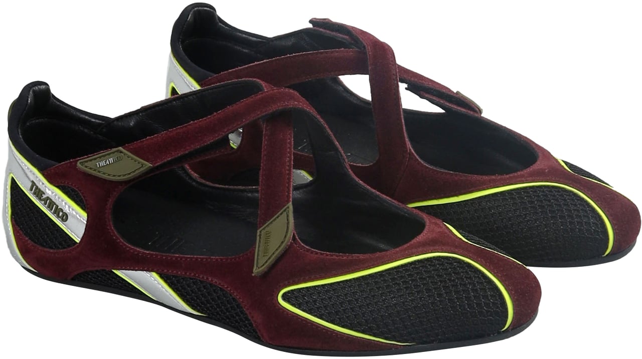 The Attico Floor01 Burgundy Rood
