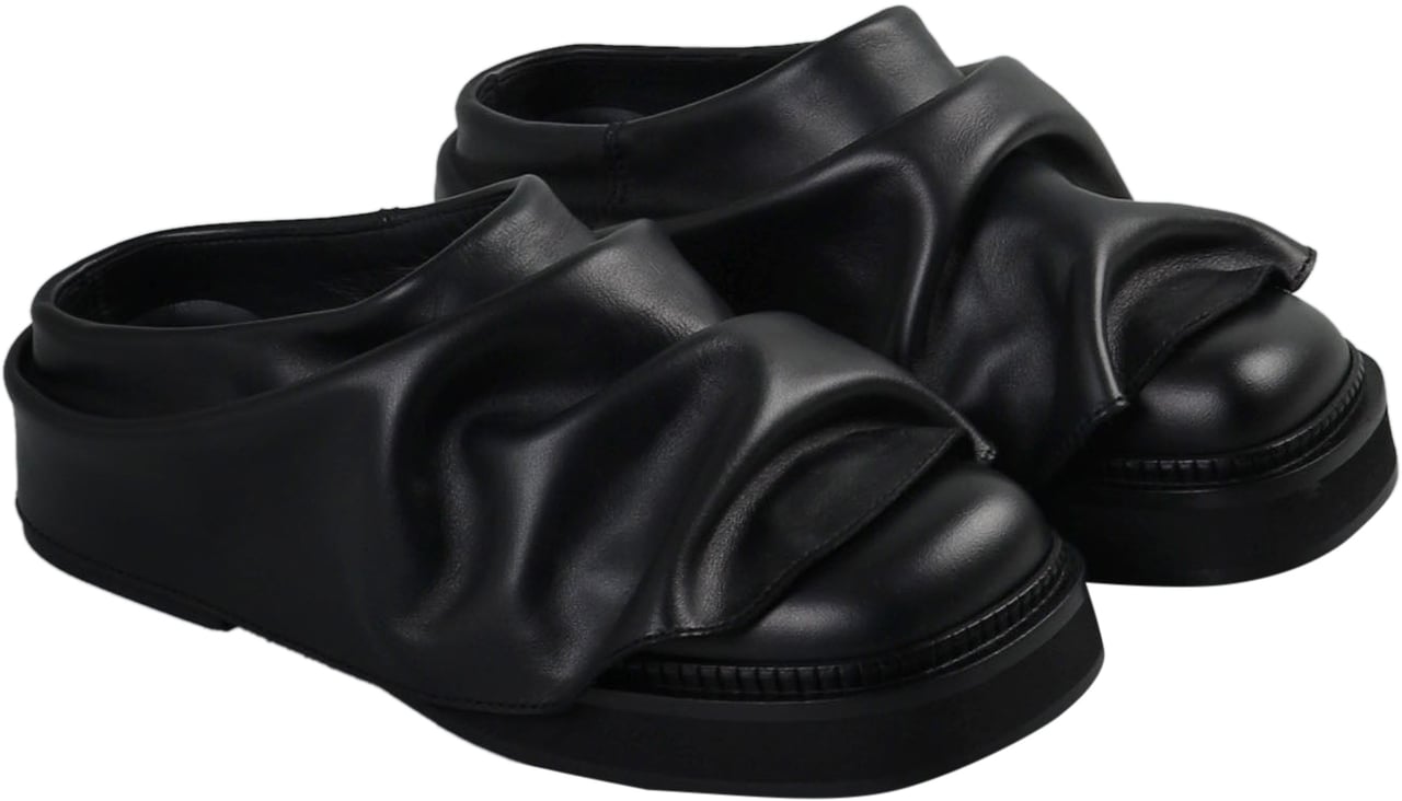 The Attico Mini Robin Black Zwart