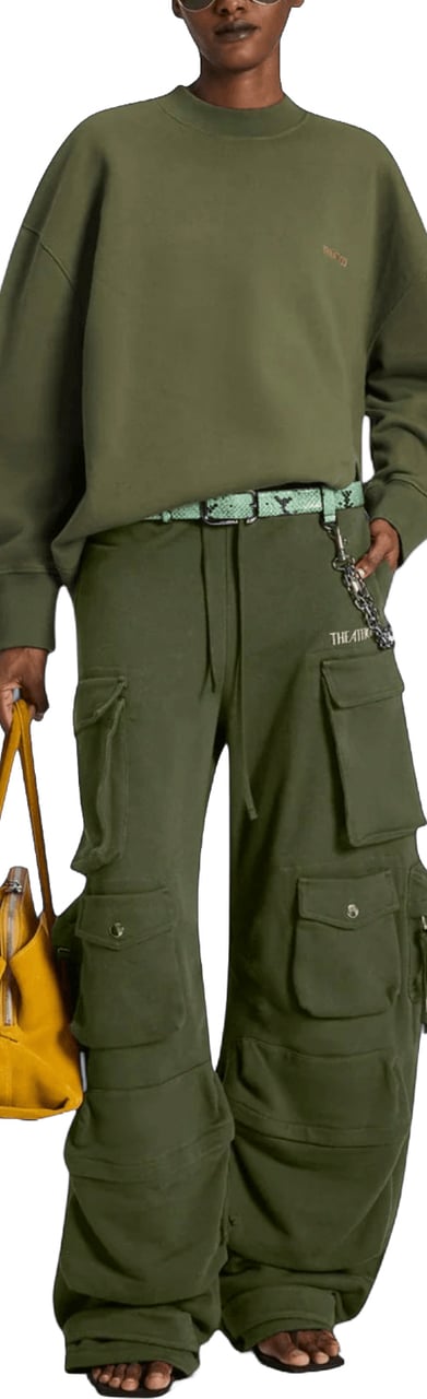 The Attico SWEATER Donkergroen