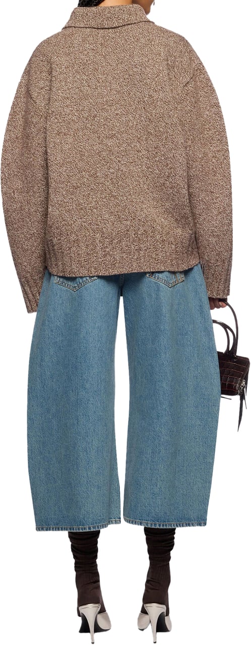 The Attico Cardigan Bruin